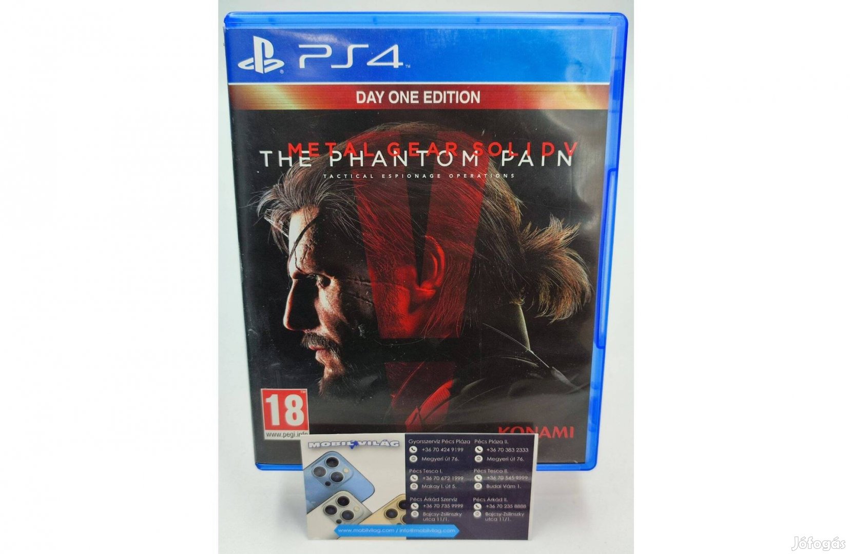 Metal Gears Solidv The Phantom Pain PS4 Garanciával #konzl0104
