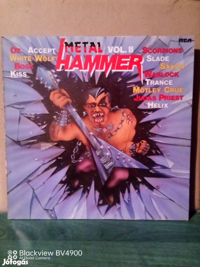 Metal Hammer német bakelit lemez ritkaság