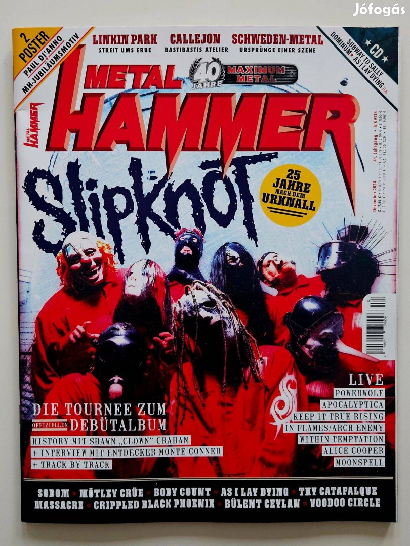 Metal Hammer német nyelvű magazin 2024/12