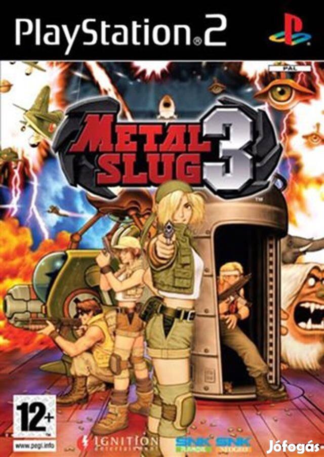 Metal Slug 3 eredeti Playstation 2 játék