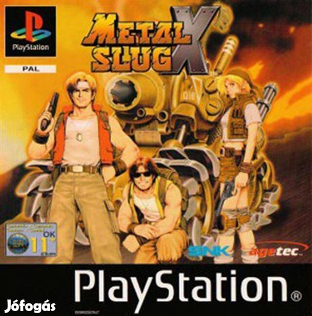 Metal Slug X, Mint PS1 játék