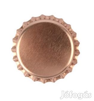 Metalic Pink  színŰ söröskupak 100db  (1157)