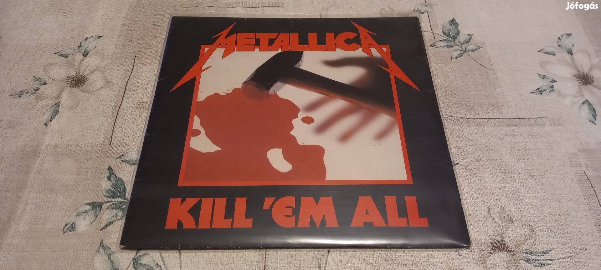 Metallica Kill 'Em All (1989 Vertigo, kiválló állapot)