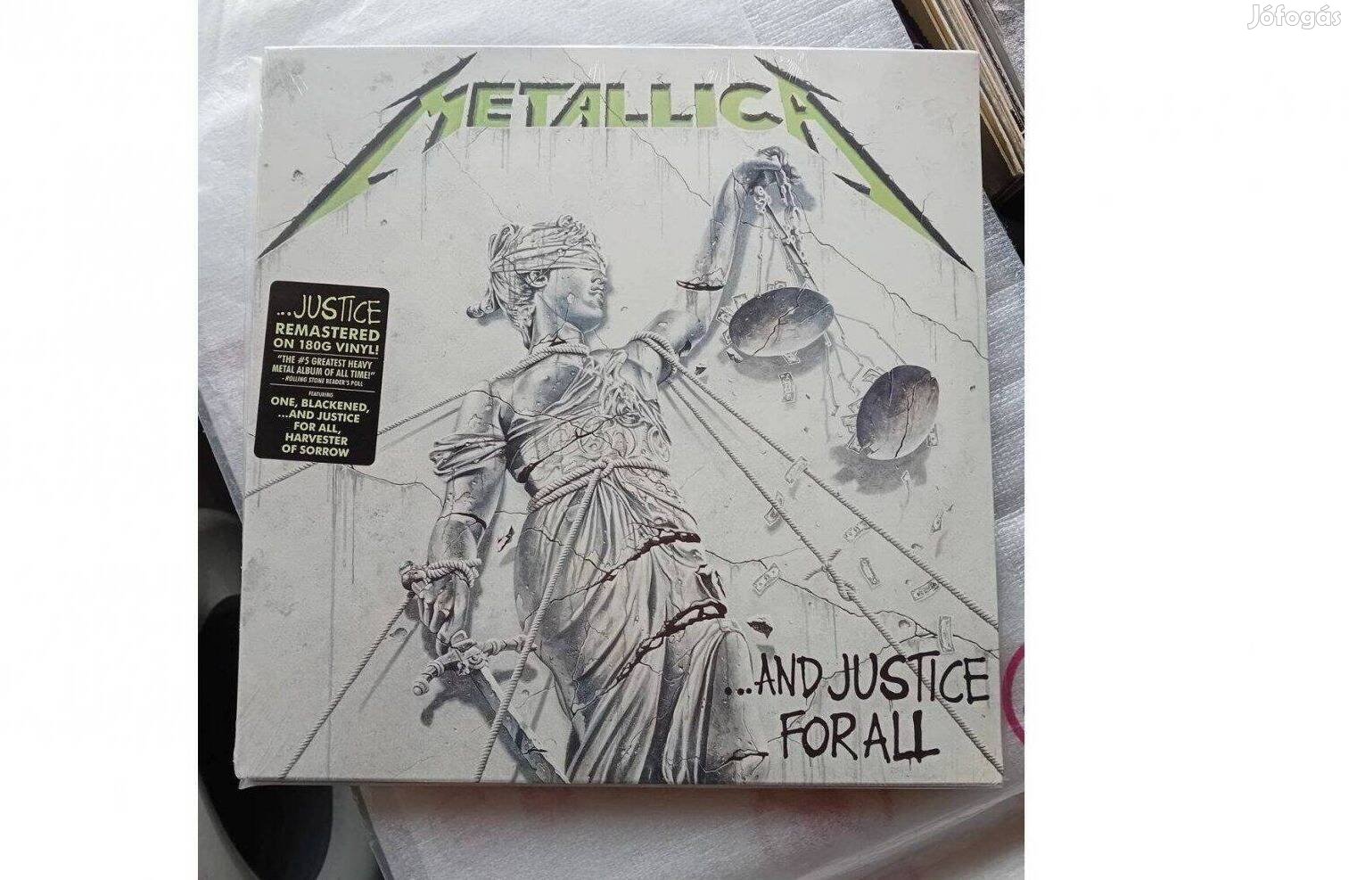 Metallica - .And Justice For All Dupla Bakelit lemez bontatlan uj