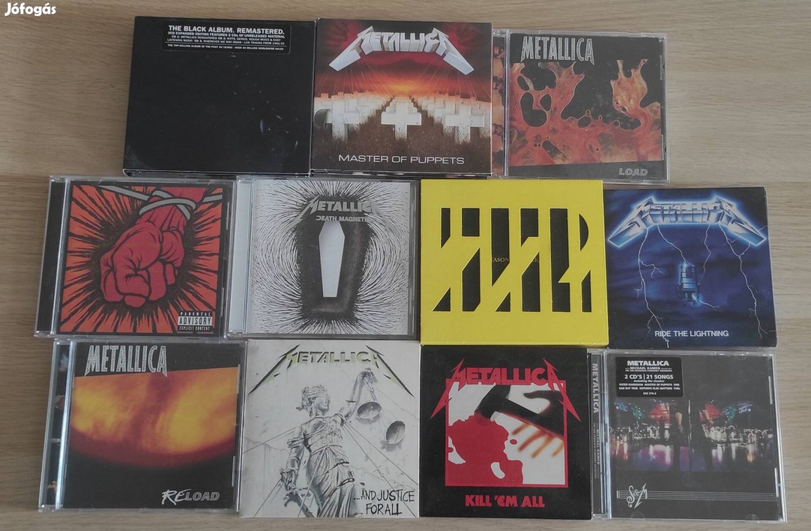 Metallica cd gyűjtemény