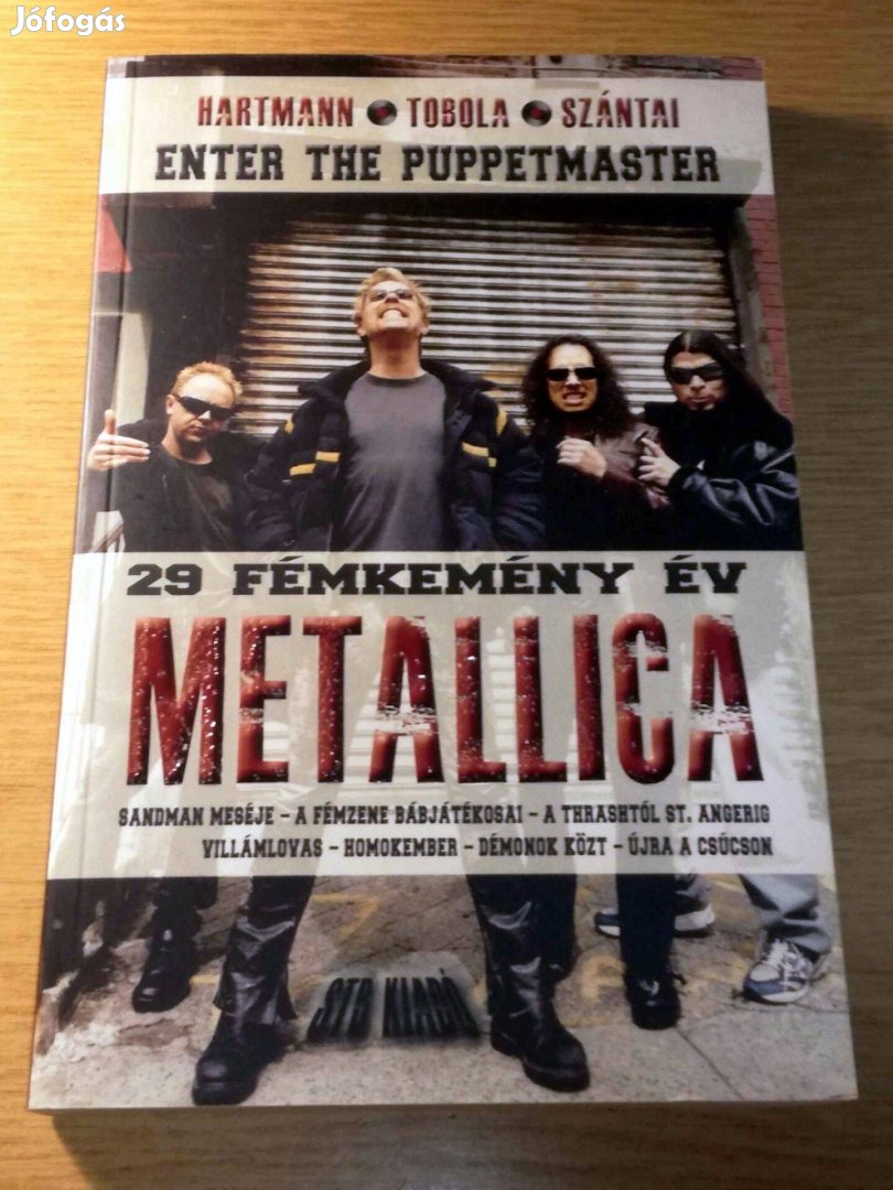 Metallica könyv - 29 Fémkemény Év
