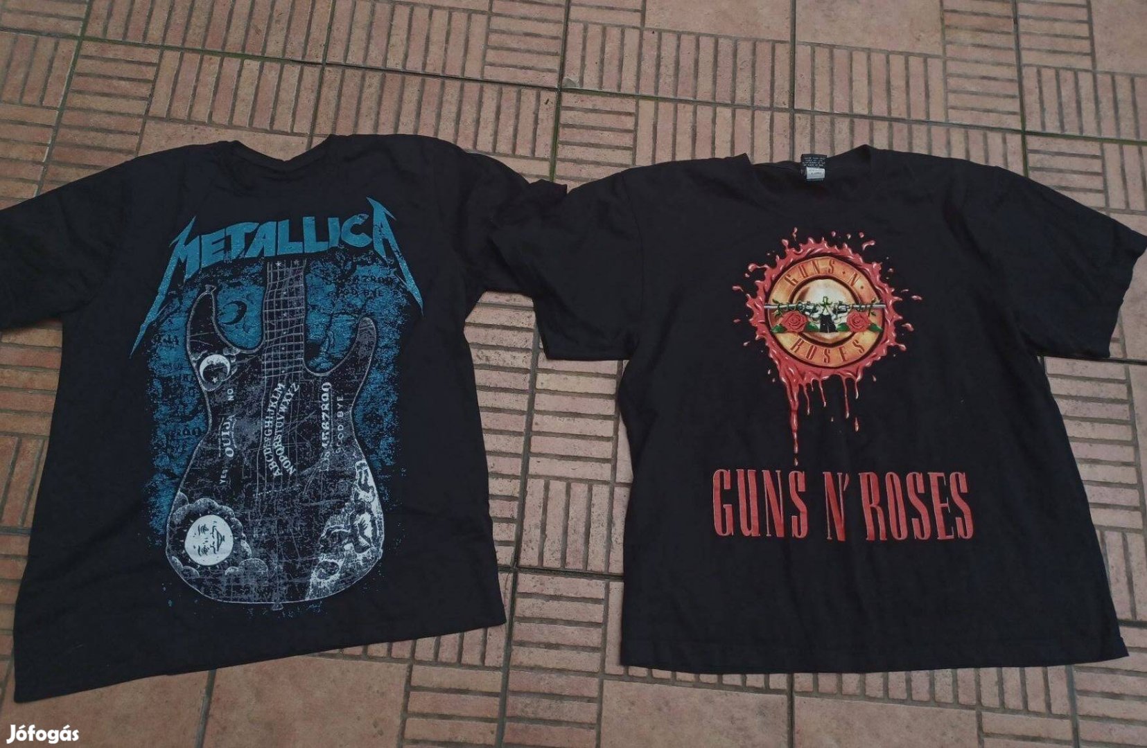 Metallica póló Guns and roses póló L XL