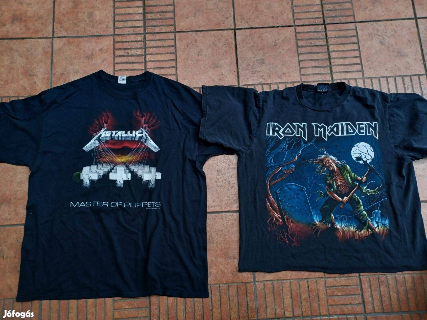 Metallica rajongói póló Iron Maiden póló 2XL 3XL
