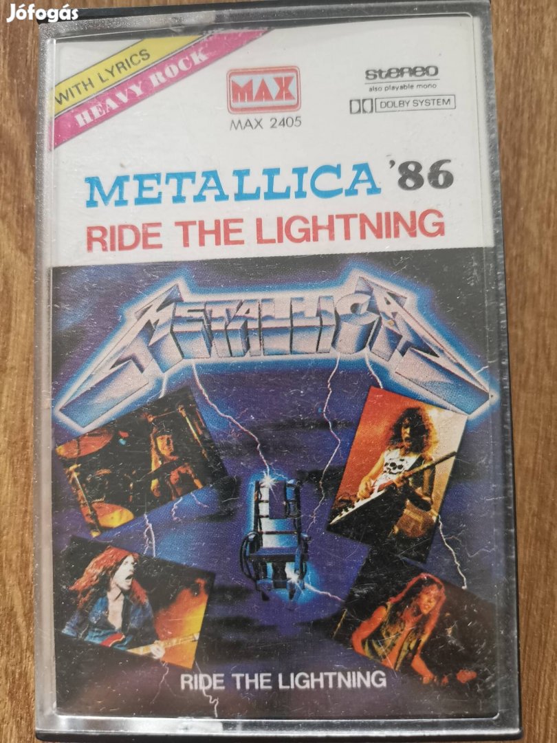 Metallica ride the lighting kazetta bootleg (1986)
