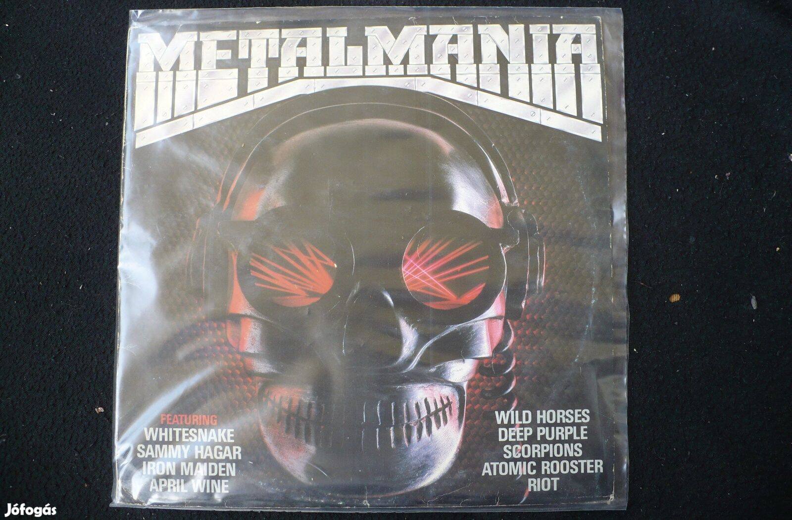 Metalmania (LP, Deep Purple, Iron Maiden, Scorpions, Whitesnake, stb.)