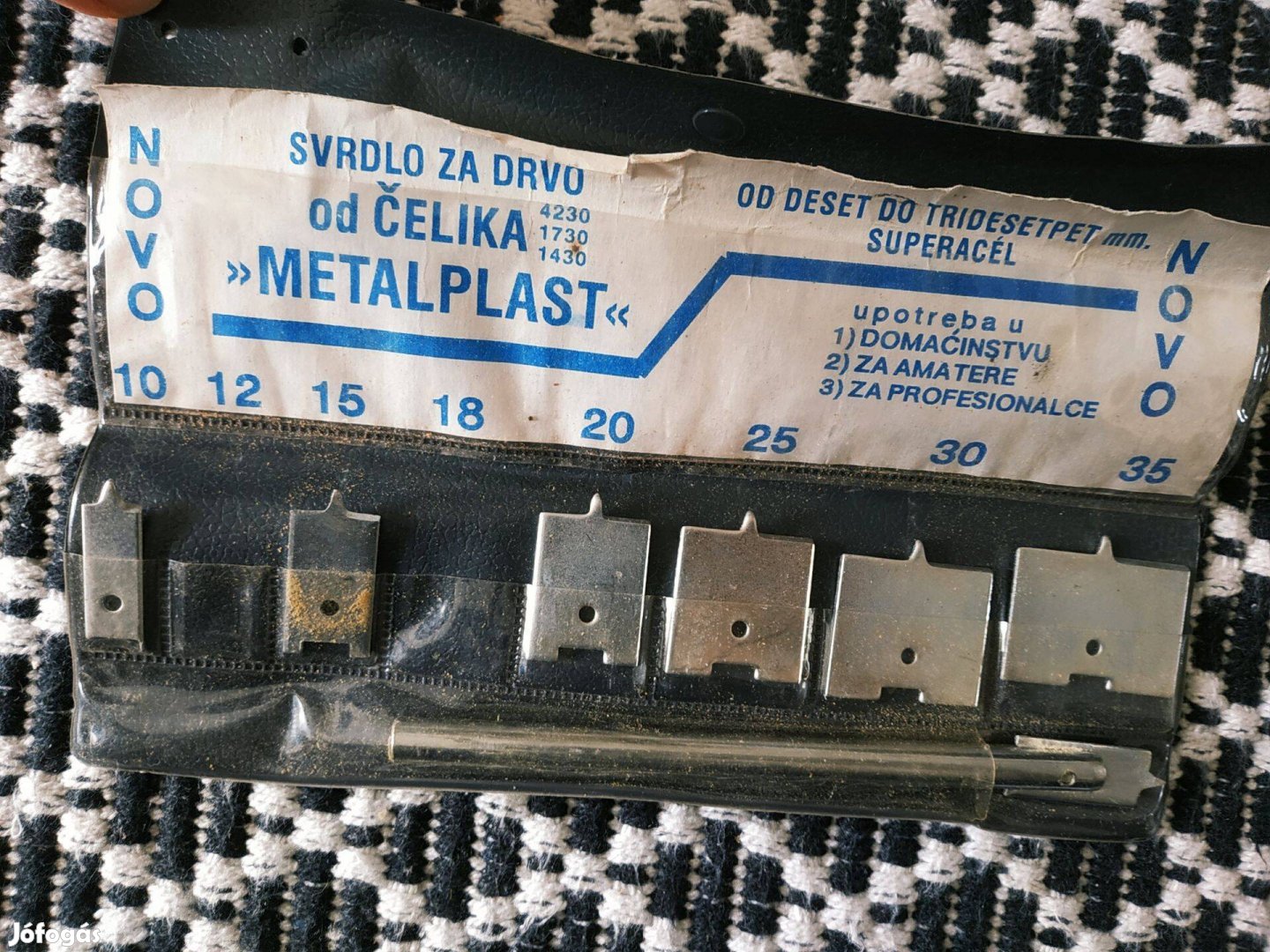 Metalplast központmaró készlet - 7 darabos