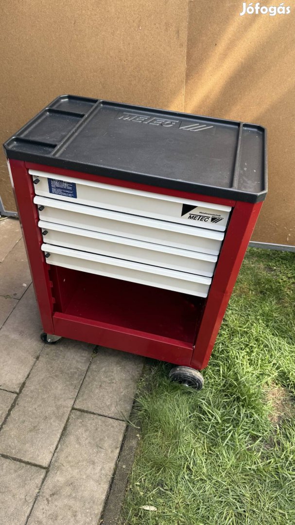Metec fém szerszámoskocsi,jó állapot