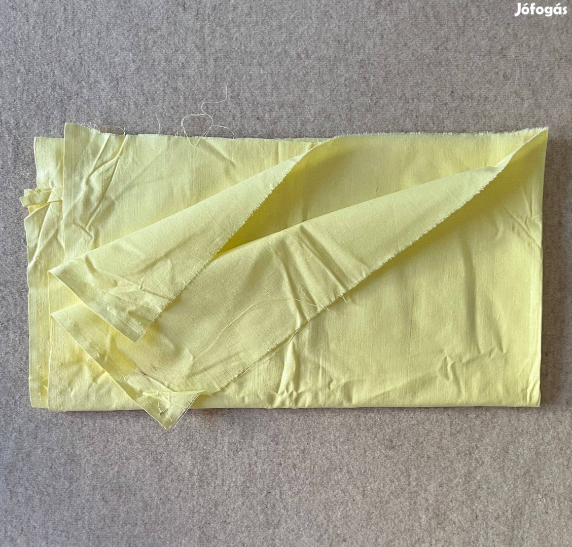 Méteráru, textil karton sárga csomag