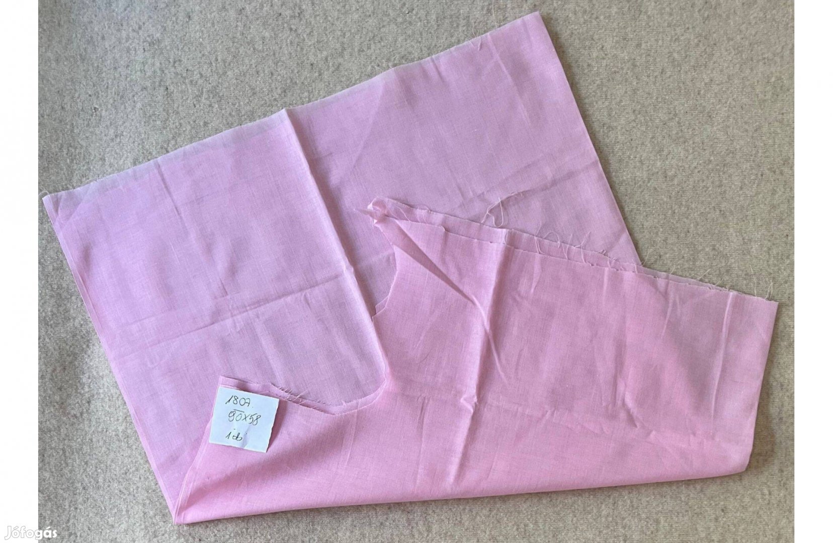 Méteráru, textil krisztina rózsaszín