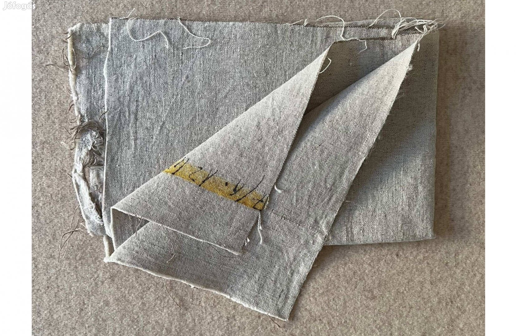 Méteráru, textil vászon drapp 1db