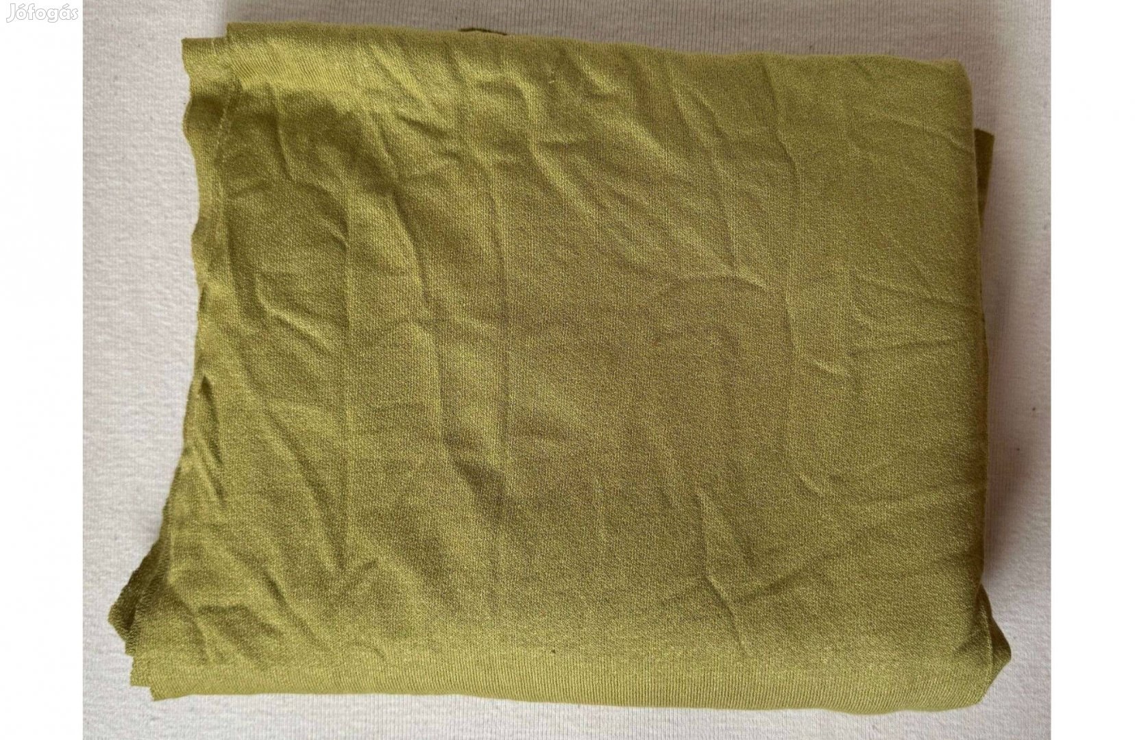 Méteráru textil (dzsörzé) zöld 1 db