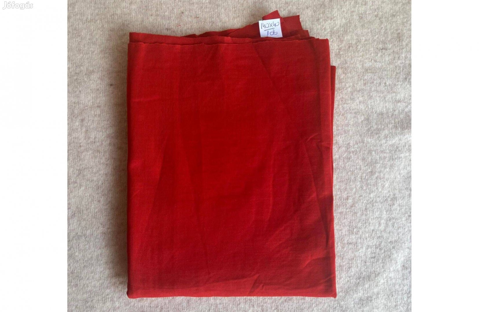 Méteráru textil (fürdőruha - elasztán) téglavörös 1 db