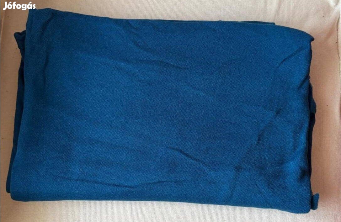 Méteráru textil futter - szabadidő bolyhos, királykék csomag