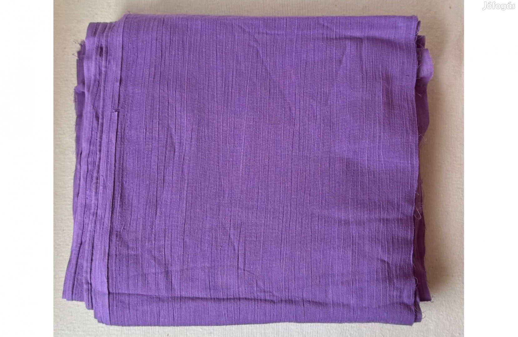 Méteráru textil (gyűrt géz) lila 26 db