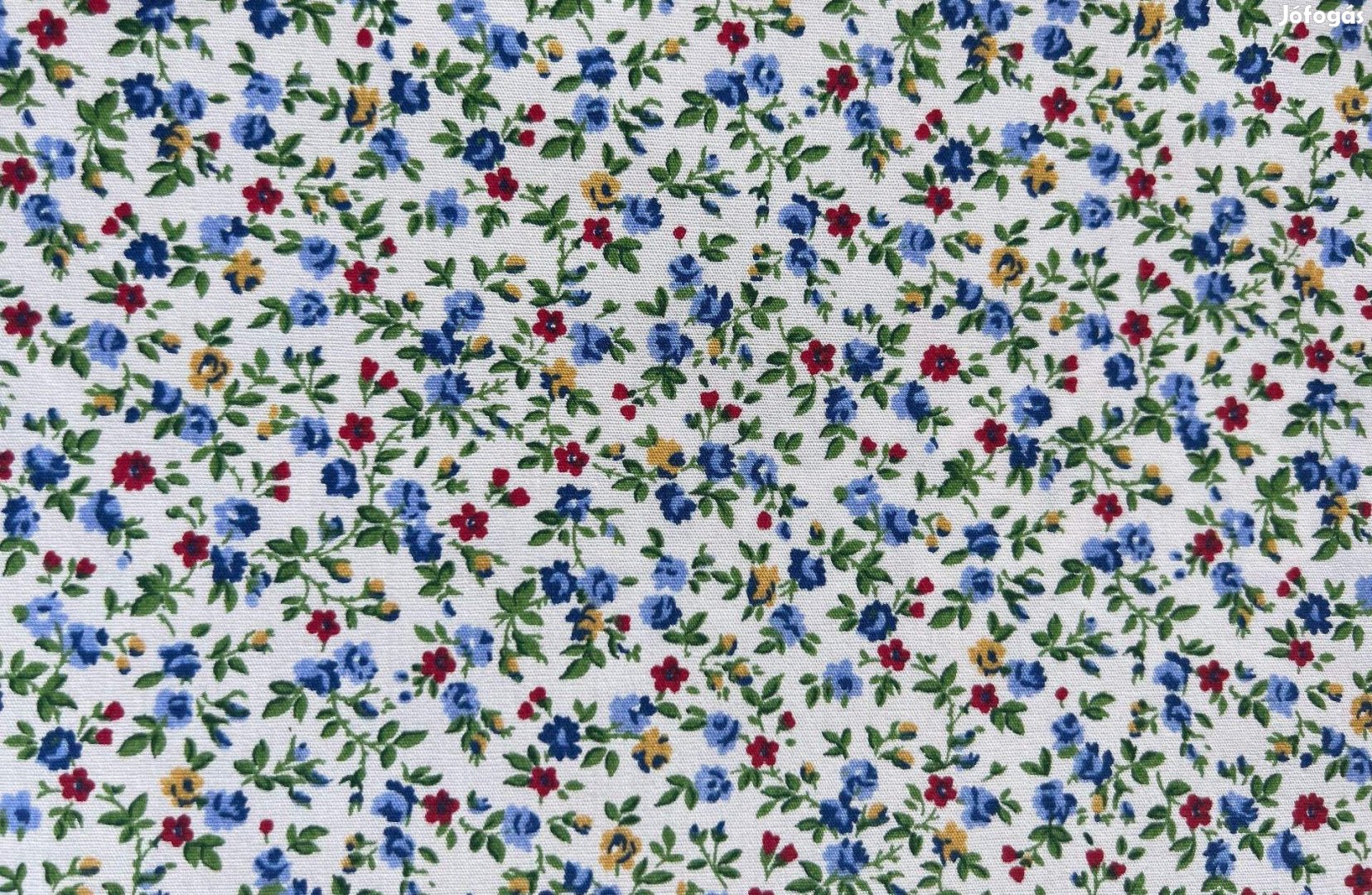 Méteráru textil (karton) apró virágos 1 db