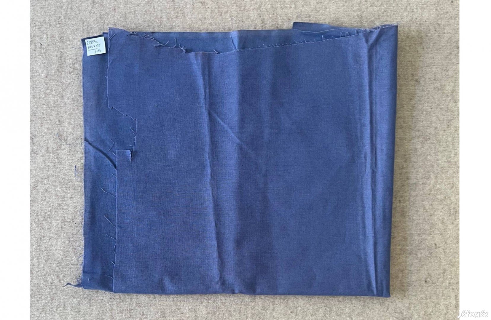 Méteráru textil karton középkék 1db