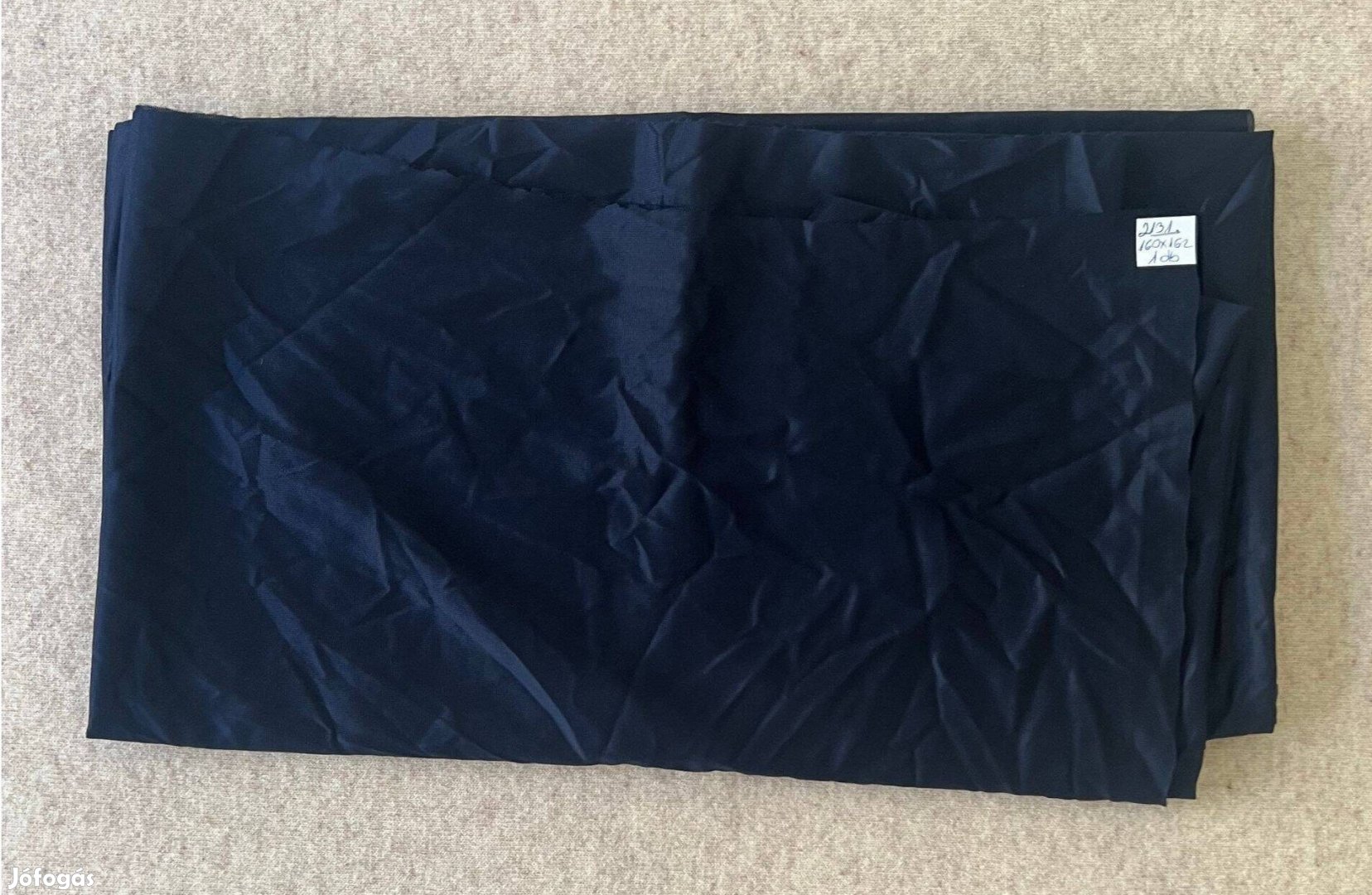 Méteráru textil neylon sötétkék