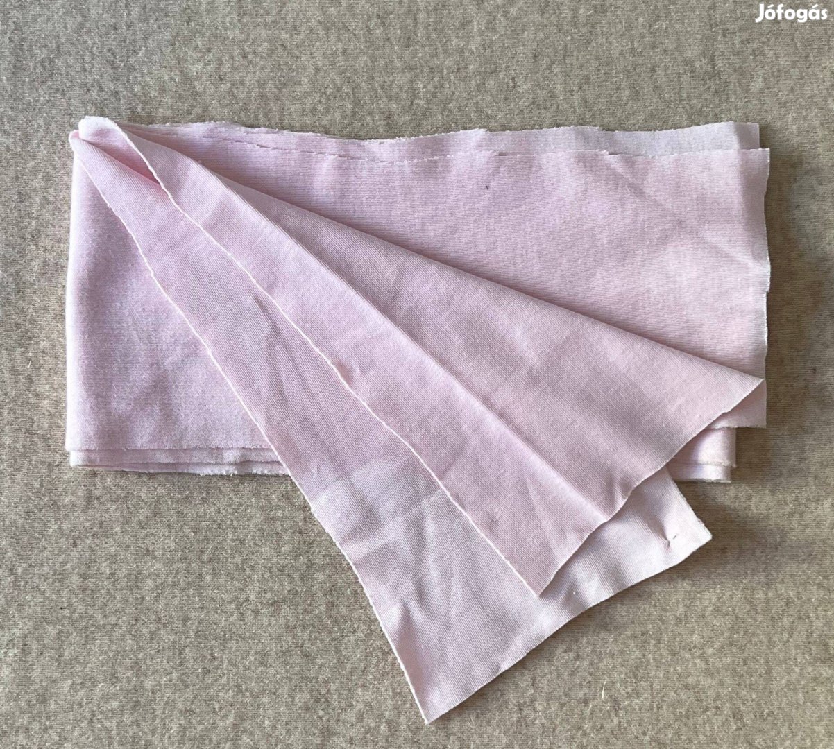 Méteráru textil pamut, póló rózsaszín csomag