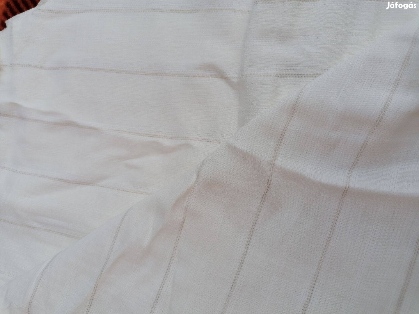 Méteráru textil (vékony) - tört fehér