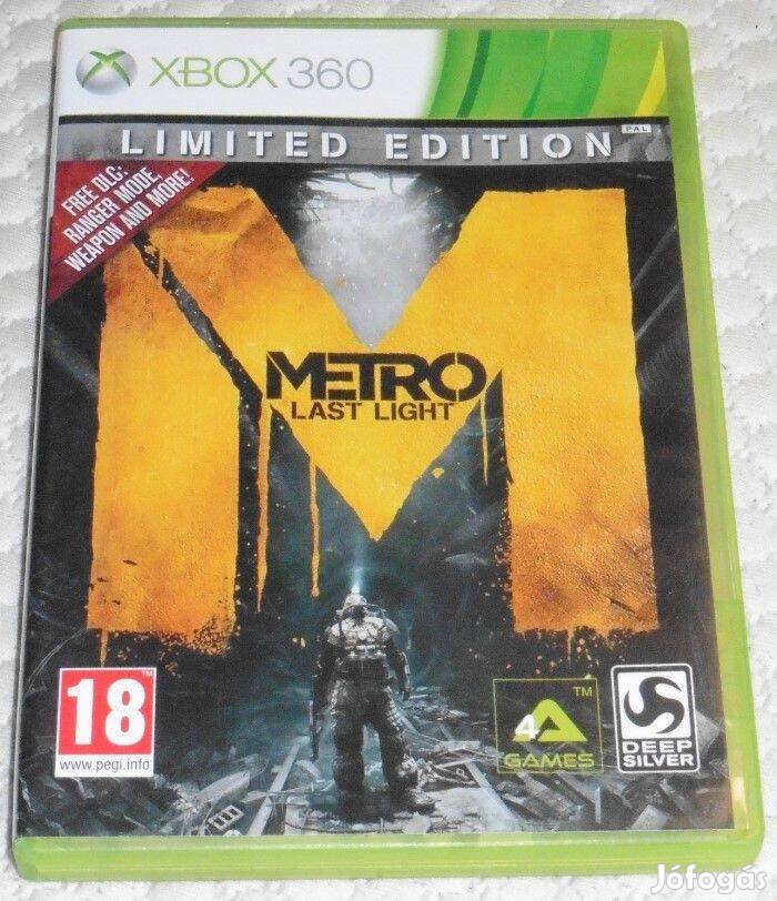 Metro 2. - Last Light (Túlélő Horror) Gyári Xbox 360 Játék akár féláro
