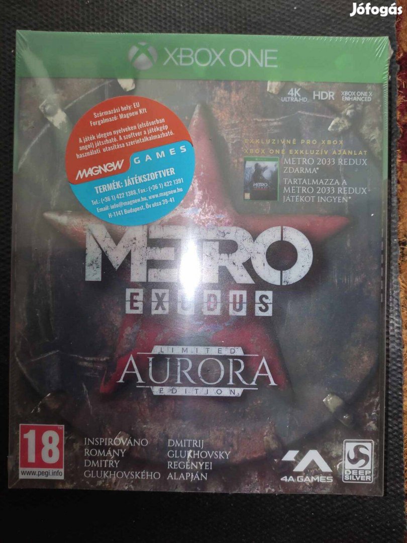 Metro Exodus Aurora Edition(Bontatlan)