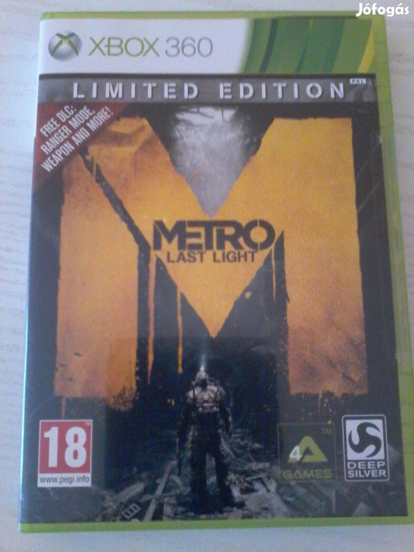 Metro Last Light Xbox 360 játék eladó.(nem postázom)