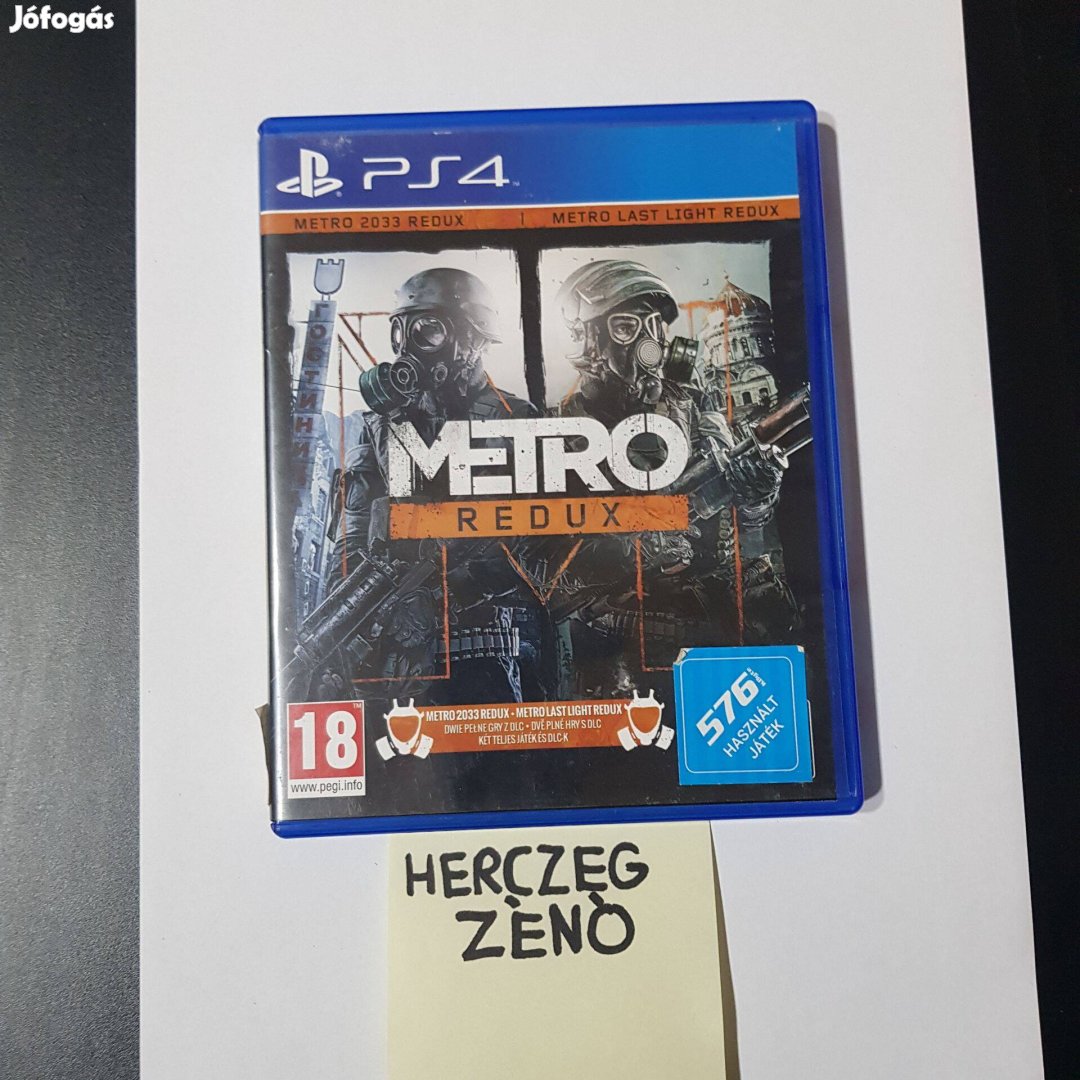 Metro redux ps4