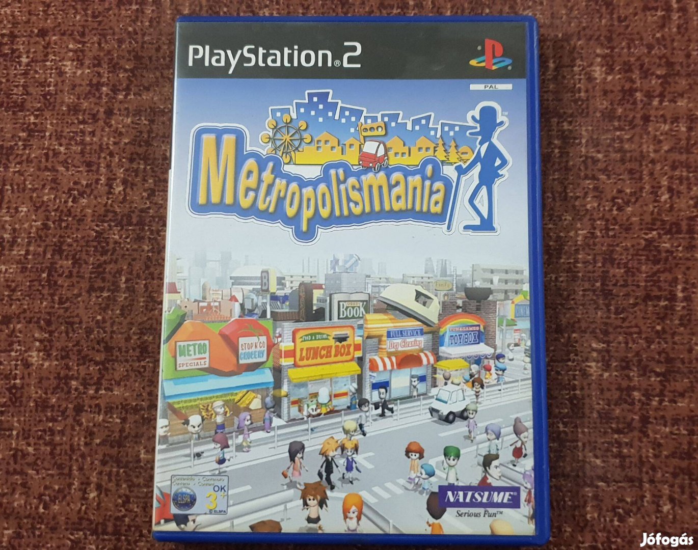 Metropolismania Playstation 2 eredeti lemez ( 5500 Ft )
