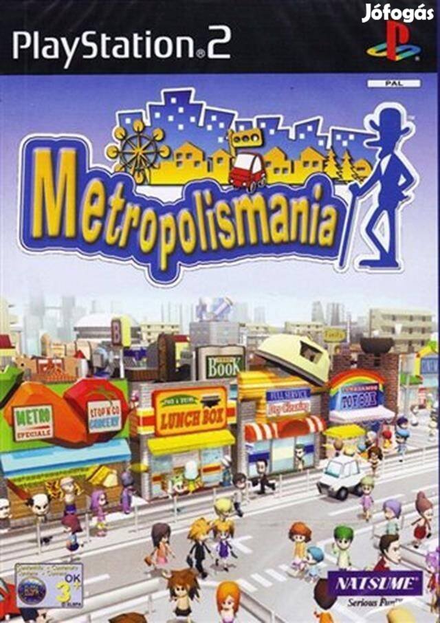 Metropolismania eredeti Playstation 2 játék