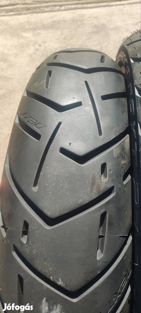 Metzeler 90/90-21 + 140/80r17 motorgumi motor gumi