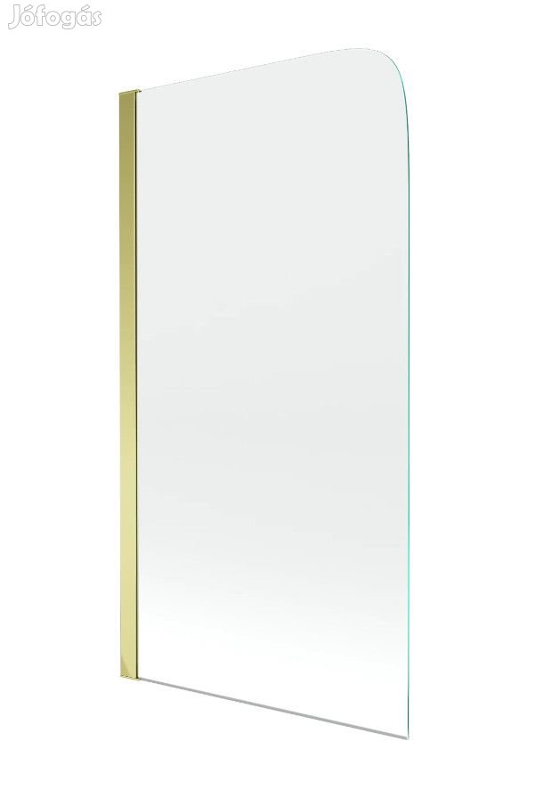 Mexen Felix nyitható kádparaván 70 x 140 cm - arany profil (890-070-0