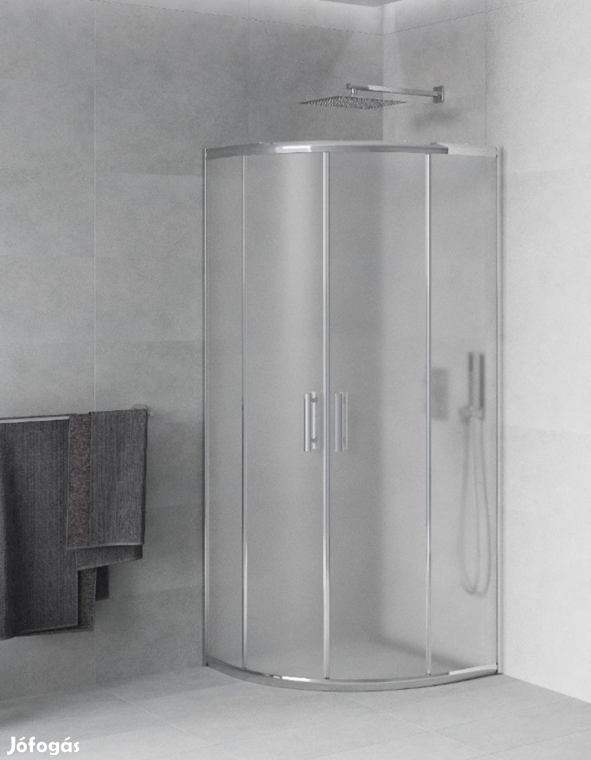 Mexen Rio zuhanykabin elhúzható ajtóval - 90 x 90 cm (863-090-090-01-