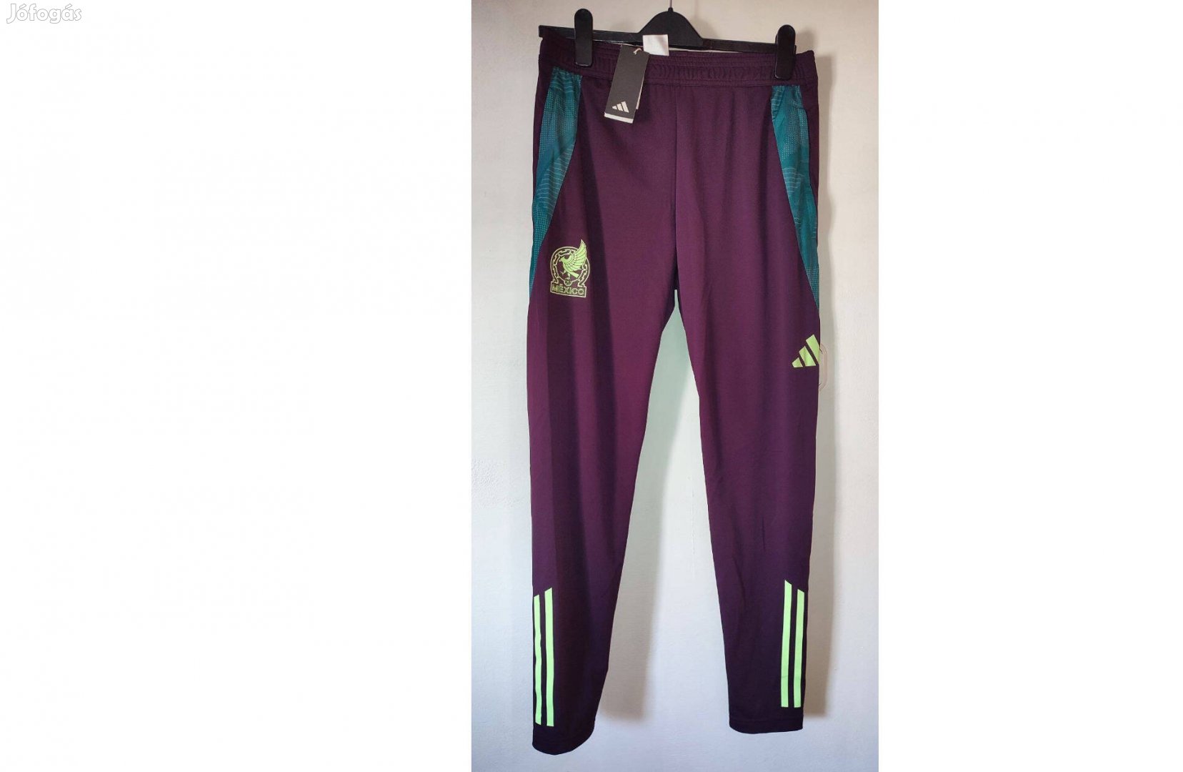 Mexikó válogatott bordó eredeti adidas hosszú nadrág