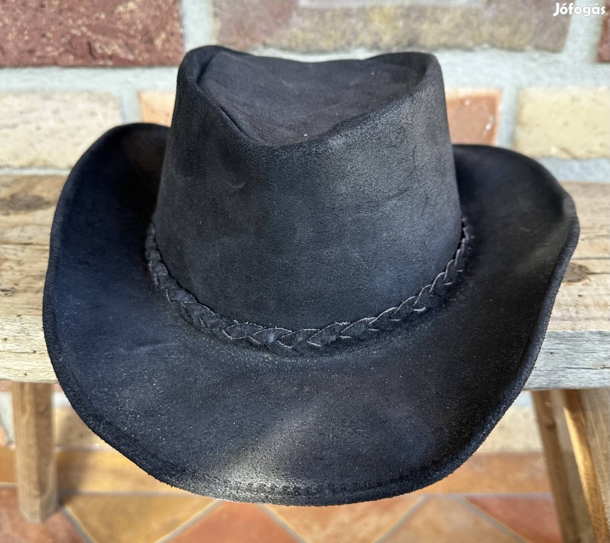 Mexikói bőrkalap, western, cowboy stílusú