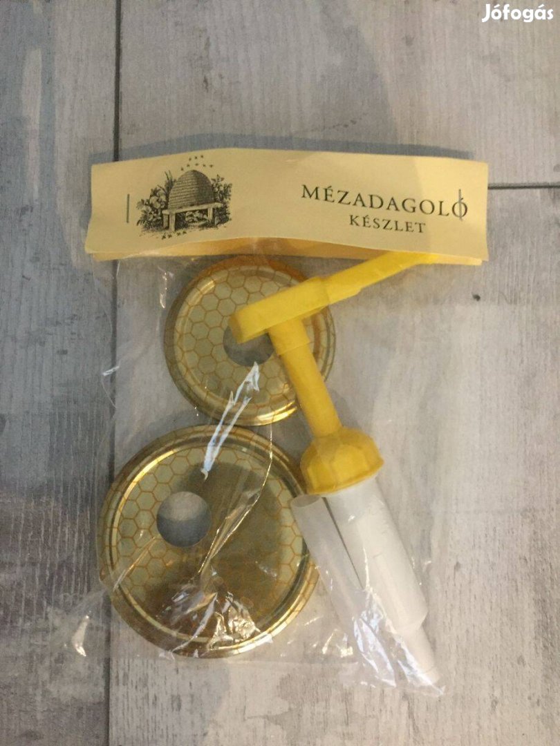Mézadagoló készlet, mézpumpa, Új! 2 db