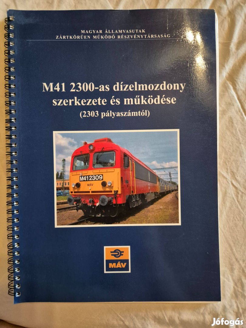 Mezei István: Az M41 2300-as dízelmozdony szerkezete és működése