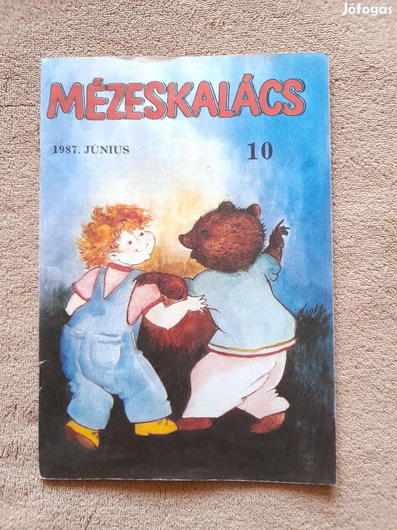Mézeskalács magazin 1987. június gyermeklap retro