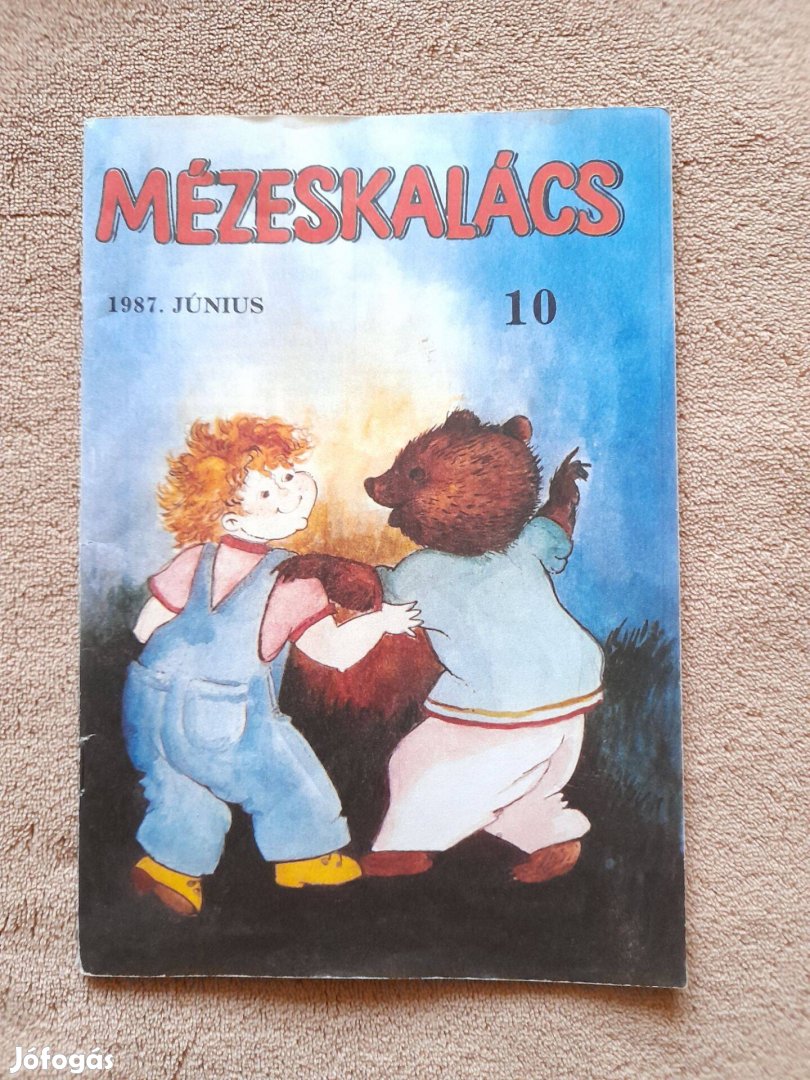 Mézeskalács magazin 1987. június gyermeklap retro retró