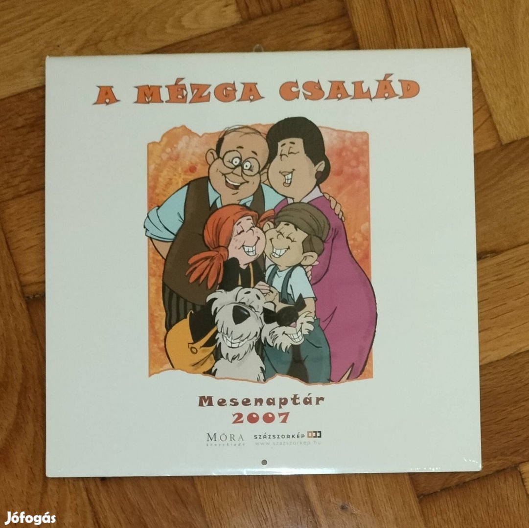 Mézga család 2007- es bontatlan naptár, szép képekkel 15