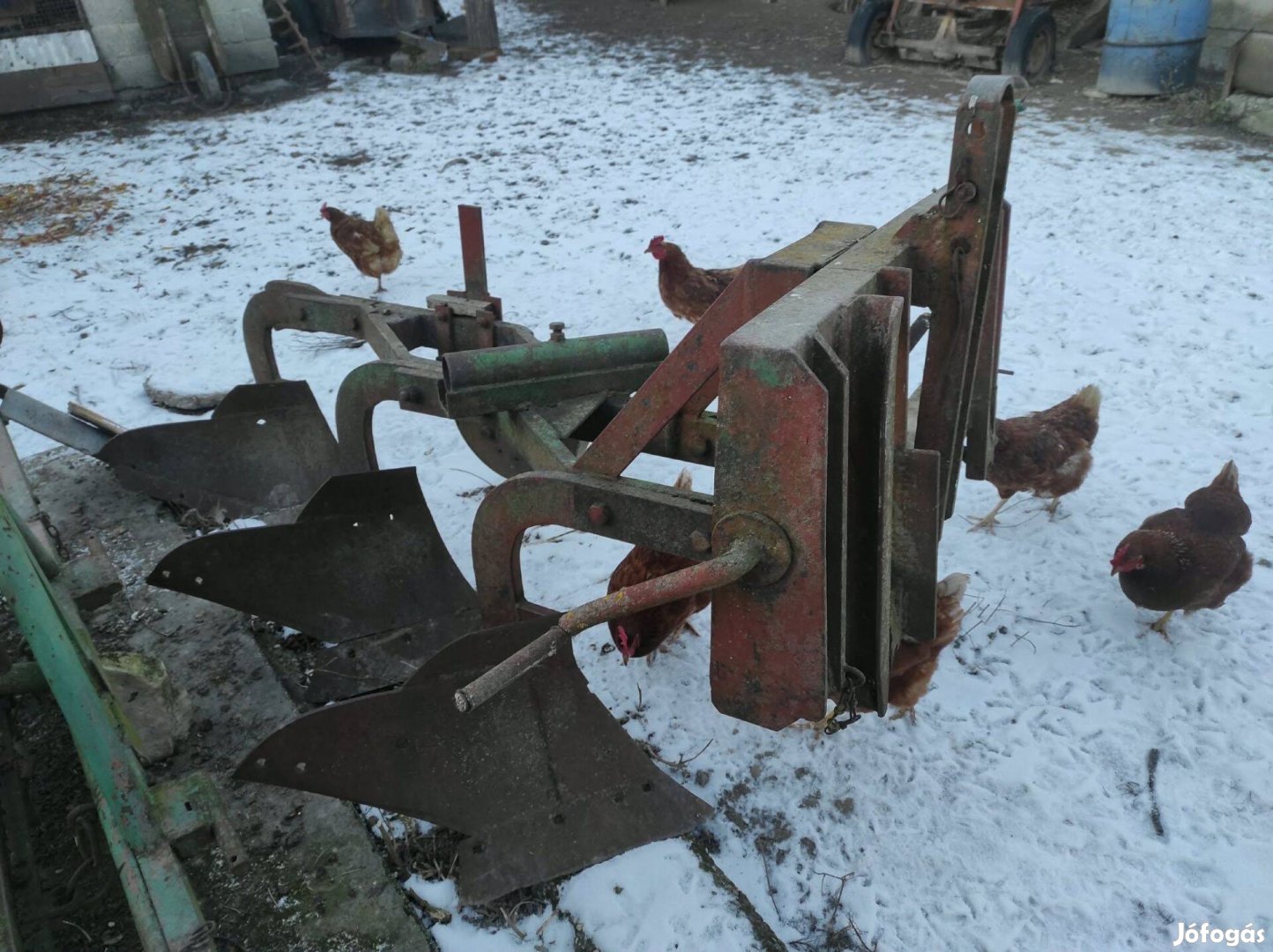 Mezőgazdasági eszközök Eke, Borona, vetőgép, pótkocsi