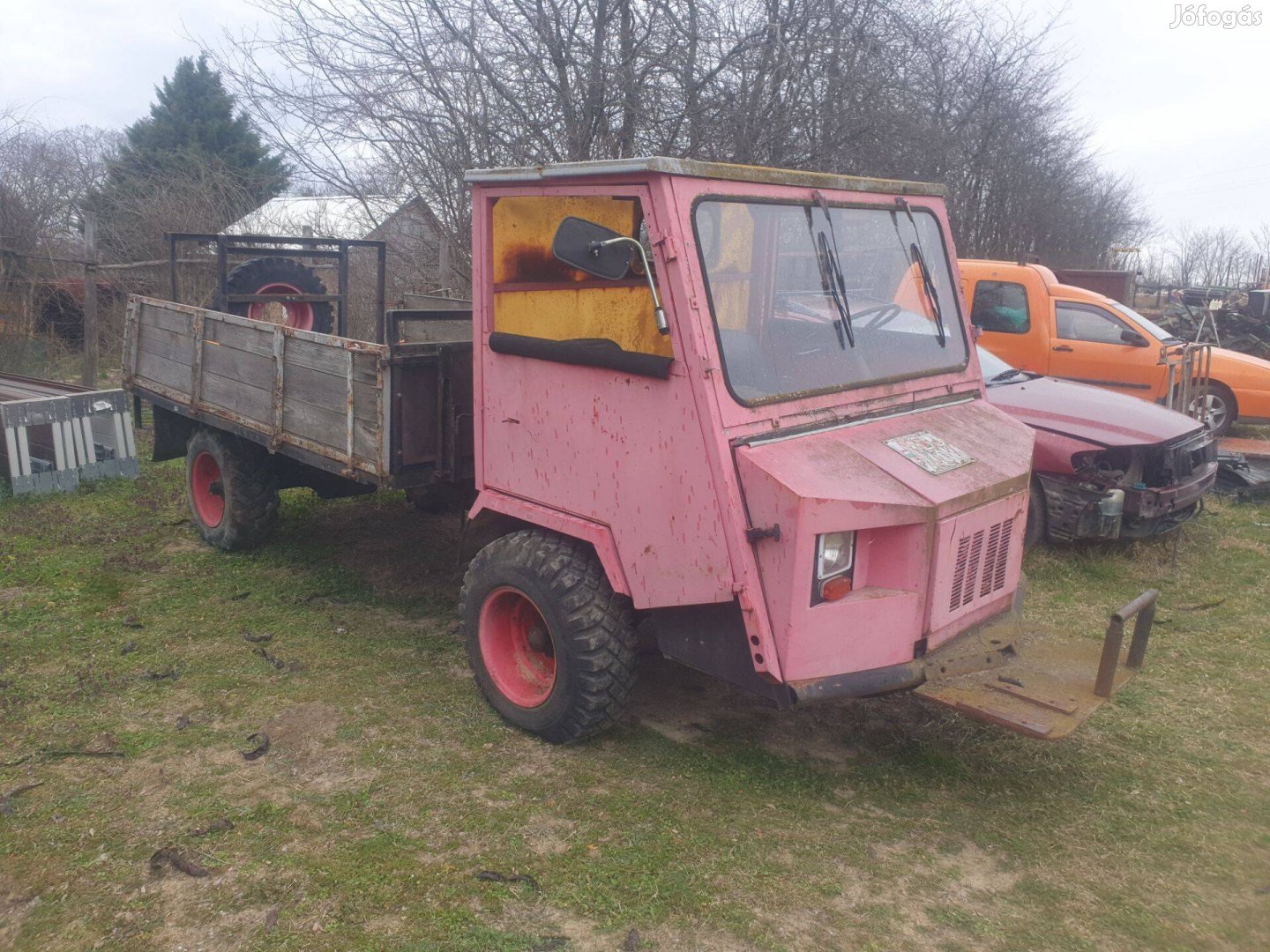 Mezőgazdasági traktor erdészeti megközelítő 4*4 altrac rapid difizár