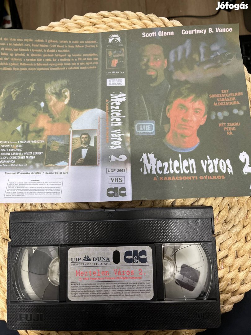 Meztelen város 2 vhs m