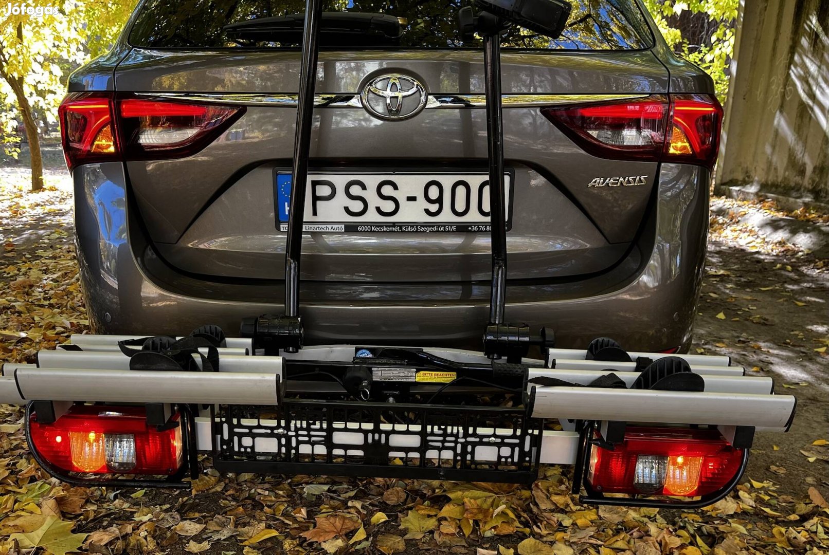 Mft aluline  kerékpárszállító. 3 ,Thule minöség, ebike