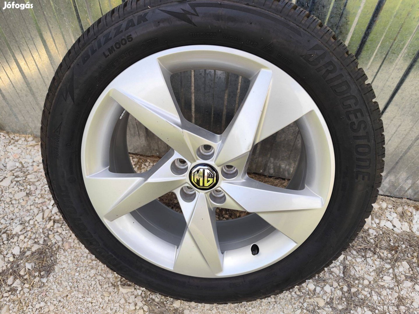 Mg zs gyári alufelni 5x100 17"
