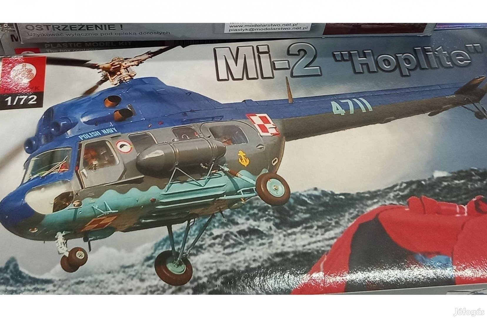 Mi-2 Hoplite helikopter makett